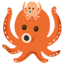 🐙 octopus + 🐙 octopus emoji mashup