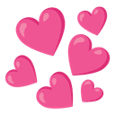 💕 two_hearts + 💕 two_hearts emoji mashup