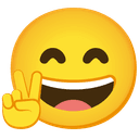 😄 smile + 😄 smile emoji mashup