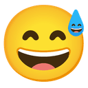 😅 sweat_smile + 😅 sweat_smile emoji mashup