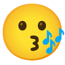 😗 kissing + 😗 kissing emoji mashup