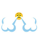 😤 triumph + 😤 triumph emoji mashup