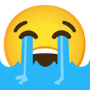 😭 sob + 😭 sob emoji mashup