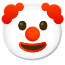 🤡 clown_face + ❤️ heart emoji mashup