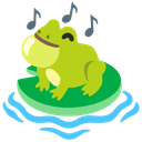 🐸 frog + 🐸 frog emoji mashup