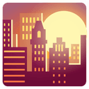 🌇 city_sunrise + 🌇 city_sunrise emoji mashup