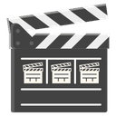 🎬 clapper + 🎬 clapper emoji mashup