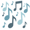 🎶 notes + 🎶 notes emoji mashup