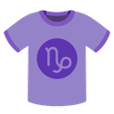 ♑ capricorn + 👕 shirt emoji mashup
