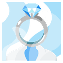 💍 ring + ♨️ hotsprings emoji mashup