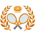 🎾 tennis + 🥯 bagel emoji mashup