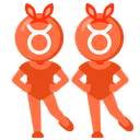 ♉ taurus + 🐰 rabbit emoji mashup