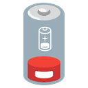 🪫 low_battery + 🪫 low_battery emoji mashup