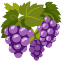 🍇 grapes + 🍇 grapes emoji mashup
