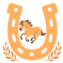 🐎 racehorse + 🐎 racehorse emoji mashup