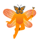 🦋 butterfly + 🦋 butterfly emoji mashup