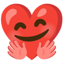 🤗 hugging_face + ❤️ heart emoji mashup