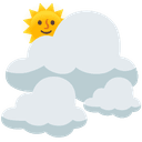 ⛅ partly_sunny + ⛅ partly_sunny emoji mashup