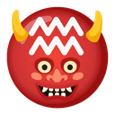 ♒ aquarius + 👹 japanese_ogre emoji mashup