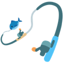 🎣 fishing_pole_and_fish + 🎣 fishing_pole_and_fish emoji mashup
