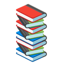📚 books + 📚 books emoji mashup