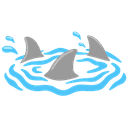 🦈 shark + 🦈 shark emoji mashup